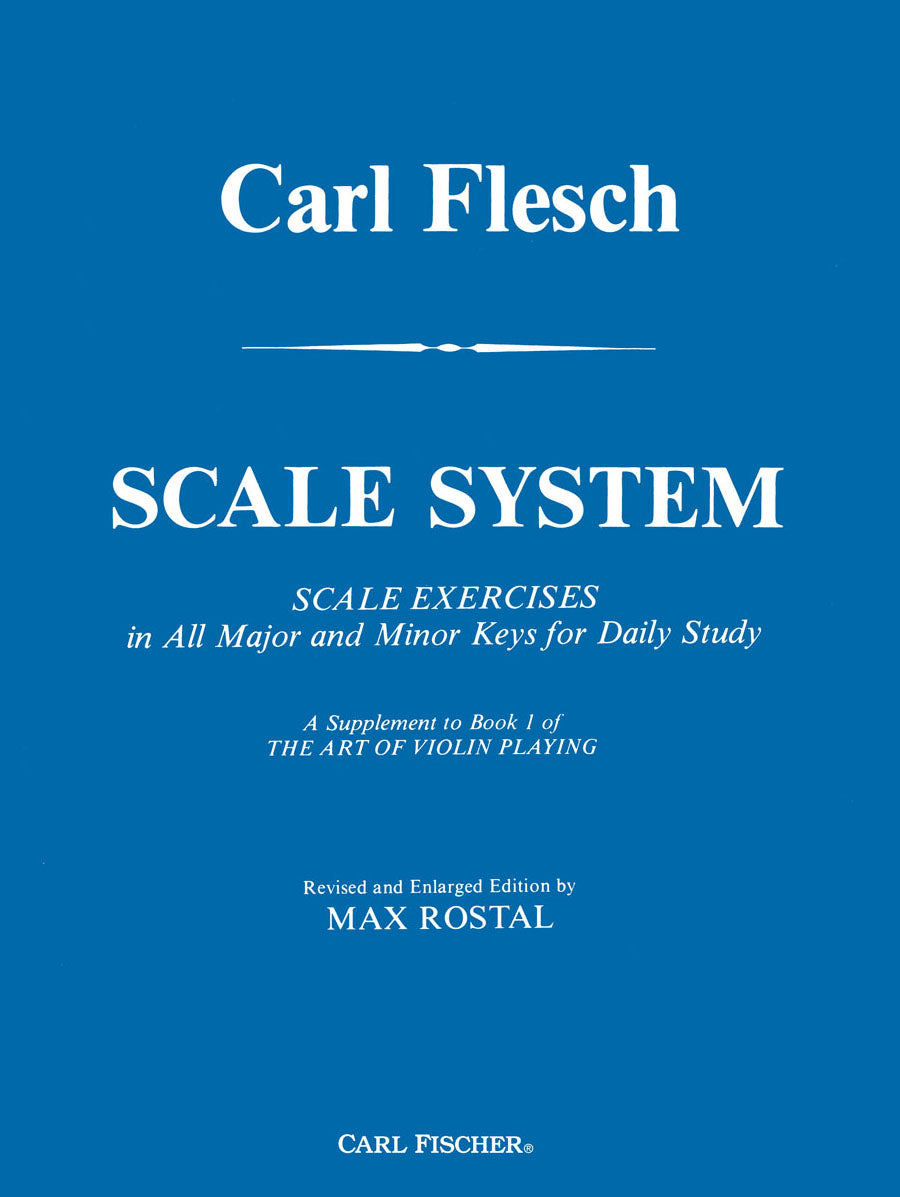 Carl Flesch Scale System for violin